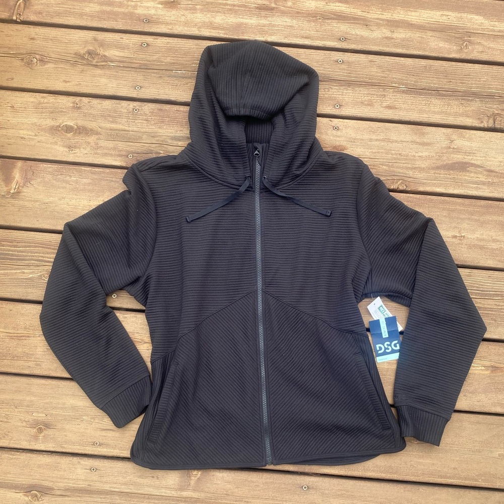 NWT DSG Womens Jacquard Zip Up, 2XL